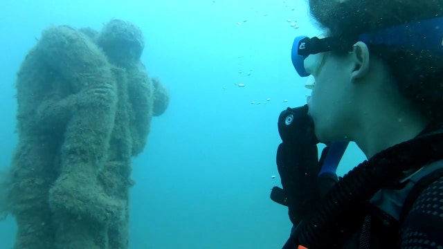Off the coast of Pinellas County, an underwater memorial pays tribute to those who served our country