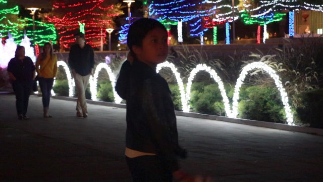 Riverview man spreads joy by lighting up Tampa's downtown