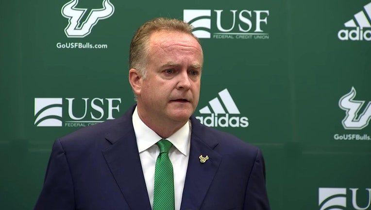 University of South Florida athletic director Michael Kelly