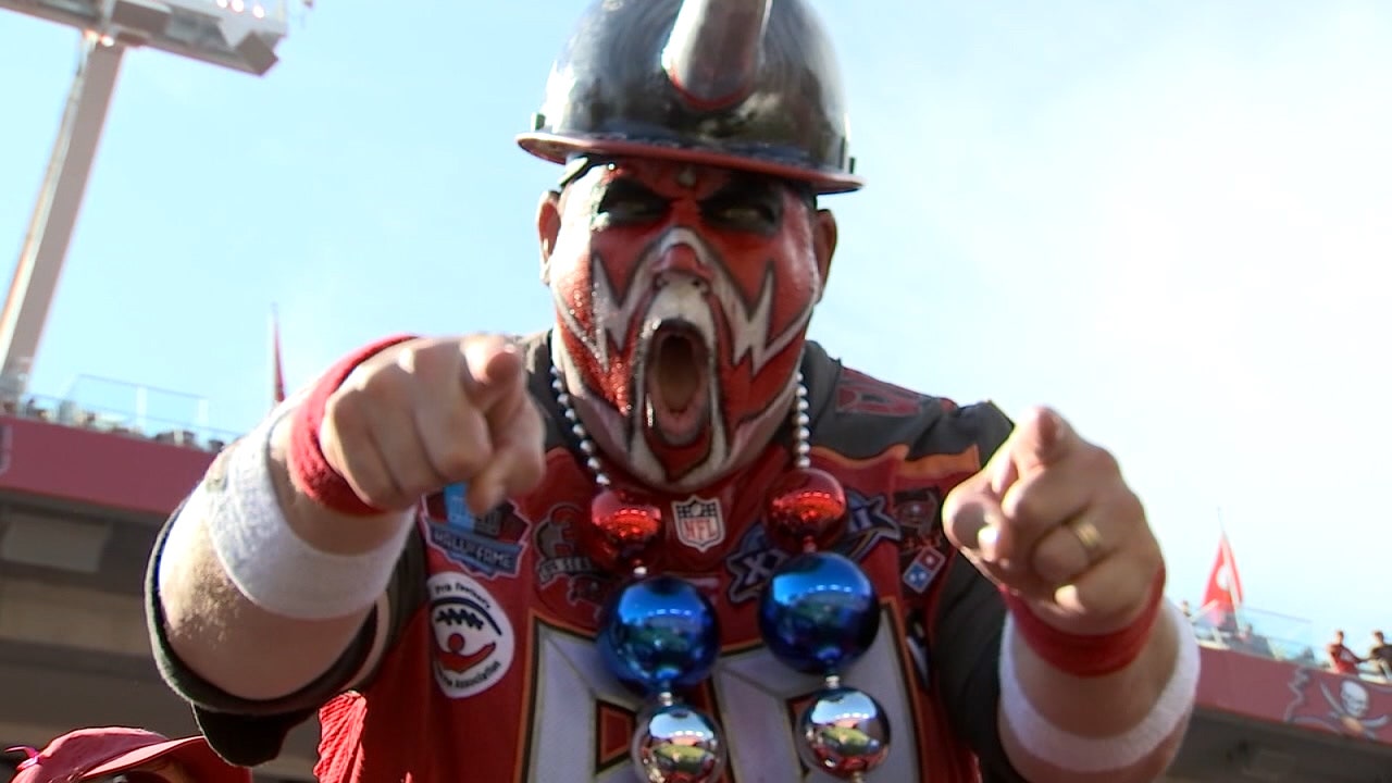 Bucs Superfan Big Nasty Is One of Three Finalists for the Ford Hall of Fans