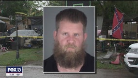 Man accused of sexual battery set house on fire when deputies tried to arrest him