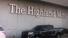 Commemorative Super Bowl coin made in Melbourne