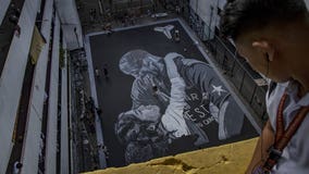 Stunning mural honors Kobe Bryant, daughter Gianna on basketball court in Philippines