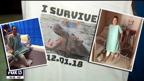 Still recovering from hippo attack, Odessa woman running Disney 5K Thursday