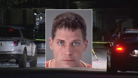 Naked suspect was found walking in roadway, covered in blood after Pasco double-stabbing