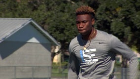 College football's fastest man now training in Tampa