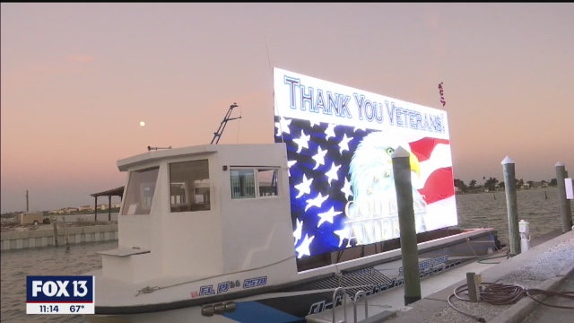 Treasure Island man ticketed for displaying sign thanking veterans
