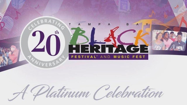 Tampa Bay Black Heritage Festival announces 20th anniversary event lineup