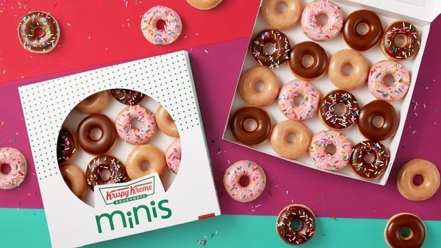 Krispy Kreme adding mini doughnuts to permanent menu in new 'cheat sweet' campaign