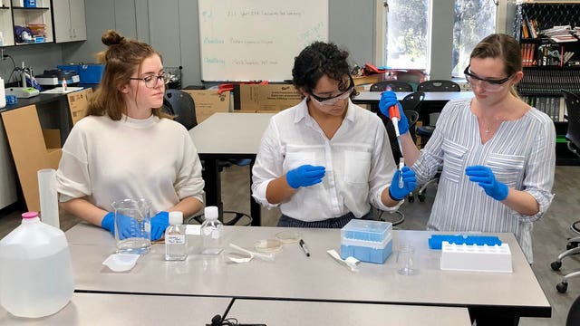 Pasco students selected to send experiment to space