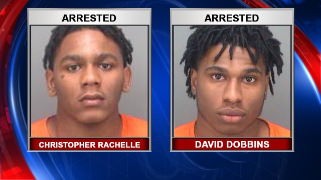 PCSO: Two men are under arrest and one is on the loose after a Clearwater pharmacy is robbed at gunpoint