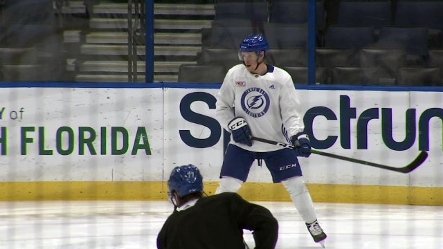 The Lightning's 'Swaggy' rookie settles in