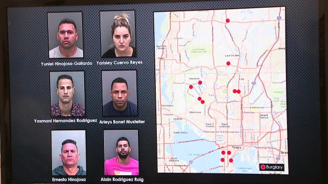 Jimi Hendrix guitar, Dali painting stolen by accused serial burglars in Hillsborough, Pasco