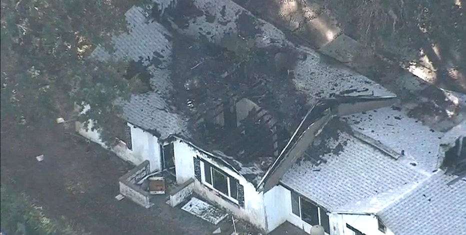 Clearwater home at center of family dispute catches fire