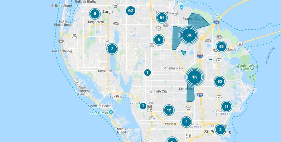 Power Restored Following Major Outage In Pinellas County