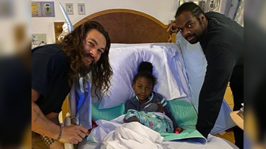 Greatest part of being Aquaman': Jason Momoa visits children's hospital in Pennsylvania | FOX 13 Tampa Bay