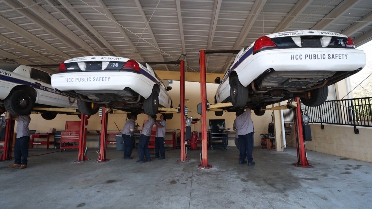 HCC's automotive program boasts a 100percent job placement rate for its graduates