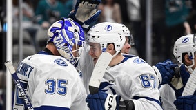 Kucherov, Stamkos lead Lightning in 3-0 win over San Jose Sharks