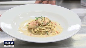 Recipe: Shrimp casino pasta