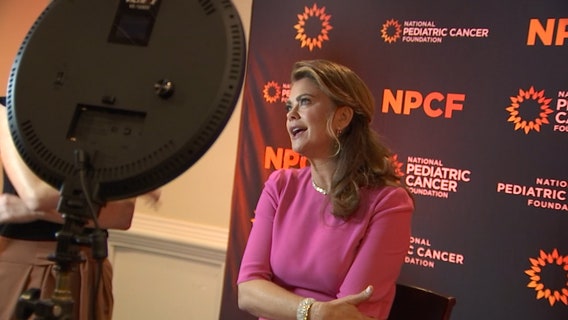 Former supermodel Kathy Ireland visits Tampa to raise awareness for pediatric cancer