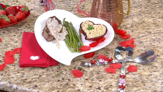 Recipe: Steak with brandy mushroom sauce