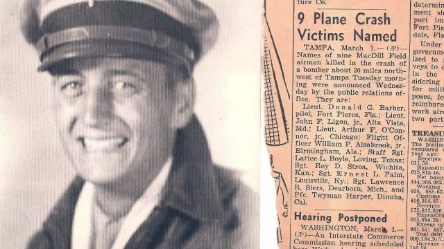 Remembering Tampa's forgotten WWII heroes, 76 years after B-17 crash