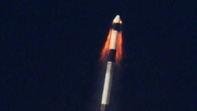 'Space geek' fisherman hauls in piece of SpaceX capsule