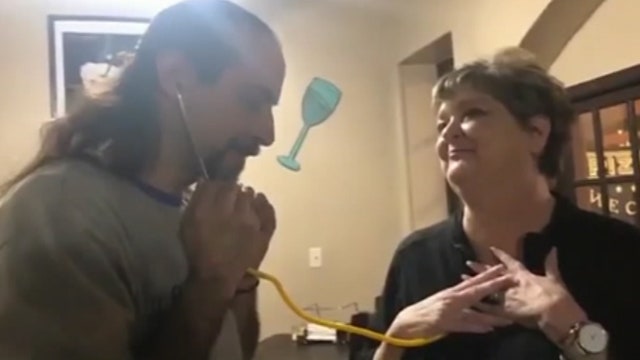 Caught on camera: Texas father listens to his dead son’s heartbeat after transplant