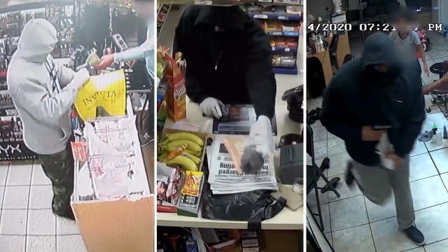 Tampa police search for serial armed robber