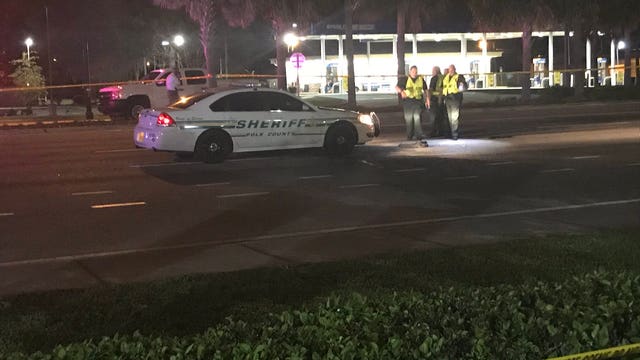 Polk County Sheriff's Office: Pedestrian killed after being hit by patrol car