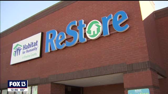 Donate furniture at your local ReStore to help build homes for families