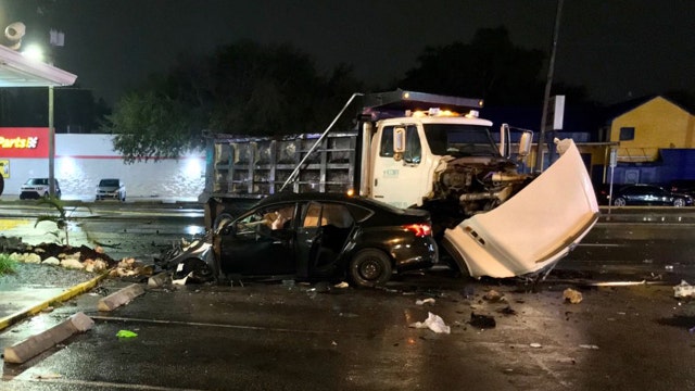Child critically injured in crash on Hillsborough Avenue
