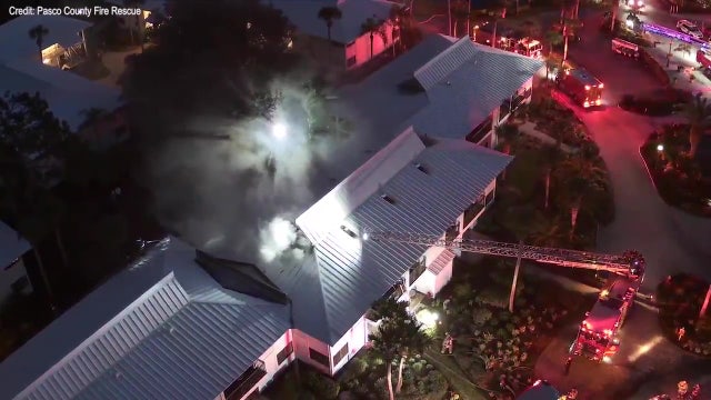Fire destroys 8 units at Saddlebrook Resort