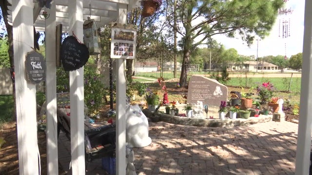 Family, friends seek help cleaning Carlie Brucia’s memorial garden