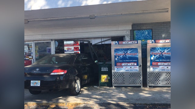Car crashes into Clearwater store