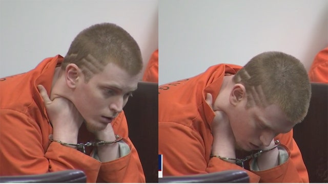 Former neo-Nazi accused of killing roommates appears to choke himself in court