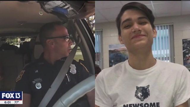Social media post reveals identity of officer whose house was scene of teen's shooting death