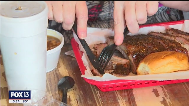 Planning and zoning helps her work up an appetite for mouthwatering BBQ