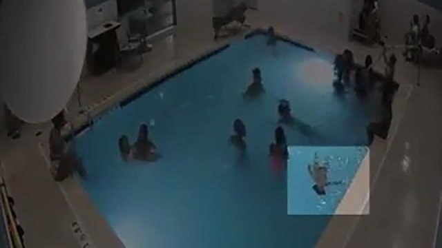 Michigan police hail 'heroic individuals' after toddler saved from drowning in hotel pool
