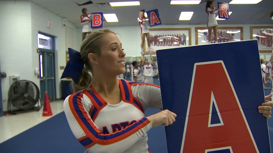 : Boise State Broncos Heads Up! Cheerleader Baby/Toddler