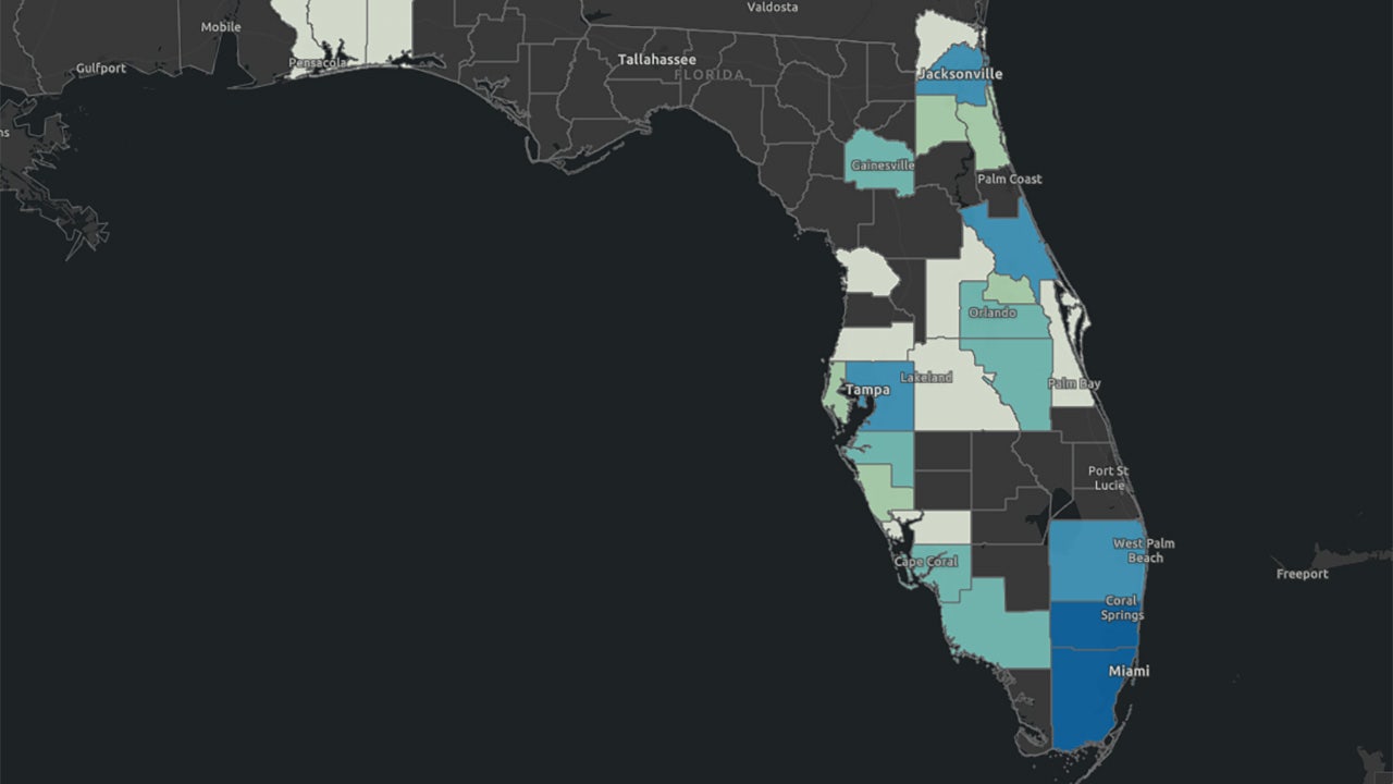 Track Florida Coronavirus Cases By County With This Interactive Covid 19 Map Track Florida Coronavirus Cases By County With This Interactive Covid 19 Map