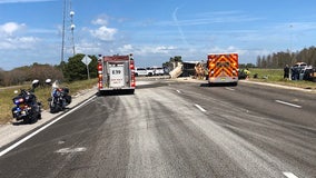 I-75 reopens after four-vehicle crash in Sarasota