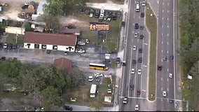 Minor injuries reported after Pasco school bus crash
