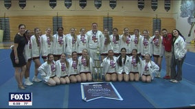 Strawberry Crest cheer team wins school's first national championship