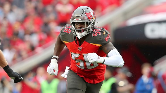 Tampa Bay Bucs place franchise tag on Shaq Barrett after he led NFL in number of sacks