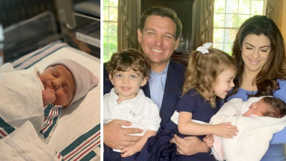 Gov. Ron DeSantis, wife announce birth of baby girl, Mamie