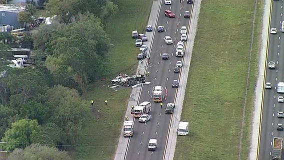 3 dead, 2 seriously injured in I-75 crash in Sarasota