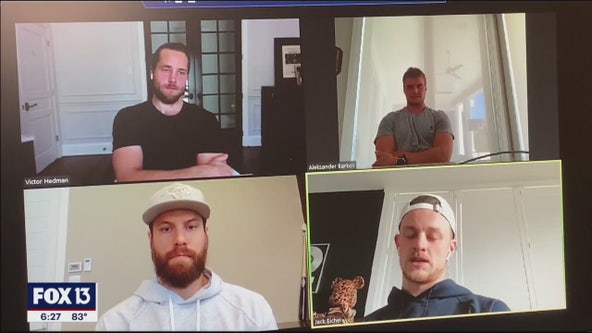 Lighting try to stay in touch as they wait out NHL shutdown