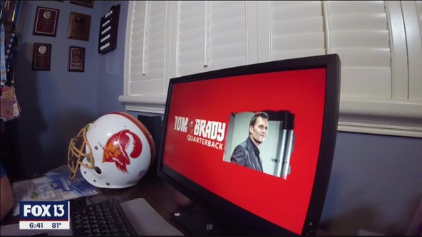 Tom Brady introduced as a Buccaneer via video conference