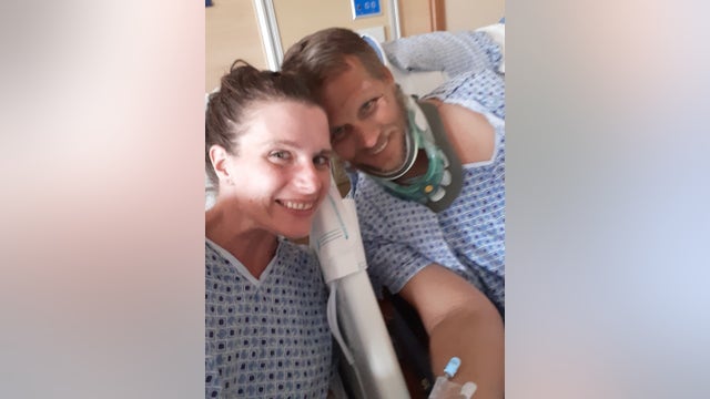 Couple seeks good Samaritans who rushed to help when they were hit by a car